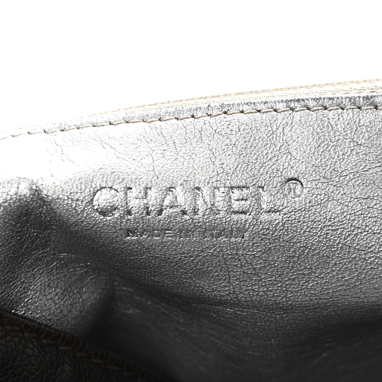 Chanel Glazed Caviar Large East West Modern Chain Tote Brown 6 of 9