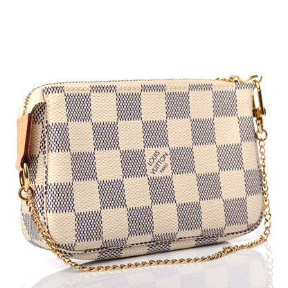 Louis Vuitton Damier Azur Mini Pochette Accessories 2 of 4