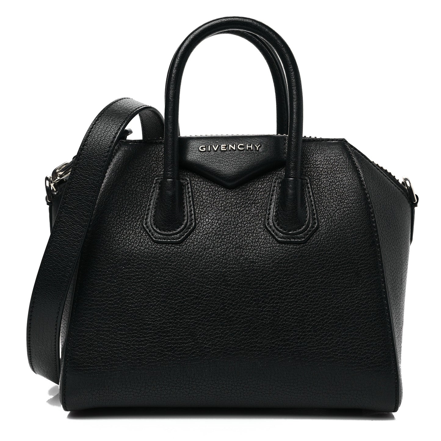 Sugar Goatskin Mini Antigona Black