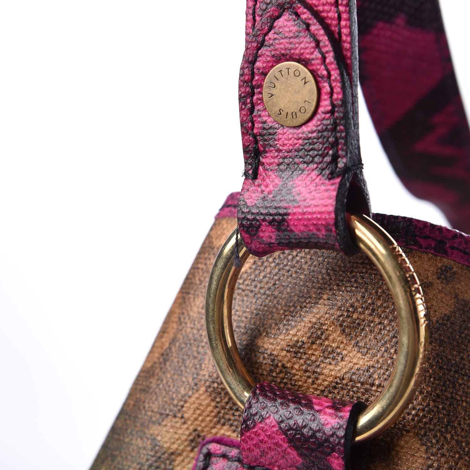 Louis Vuitton Richard Prince Monogram Karung Duderanch Jokes Tote 10 of 11