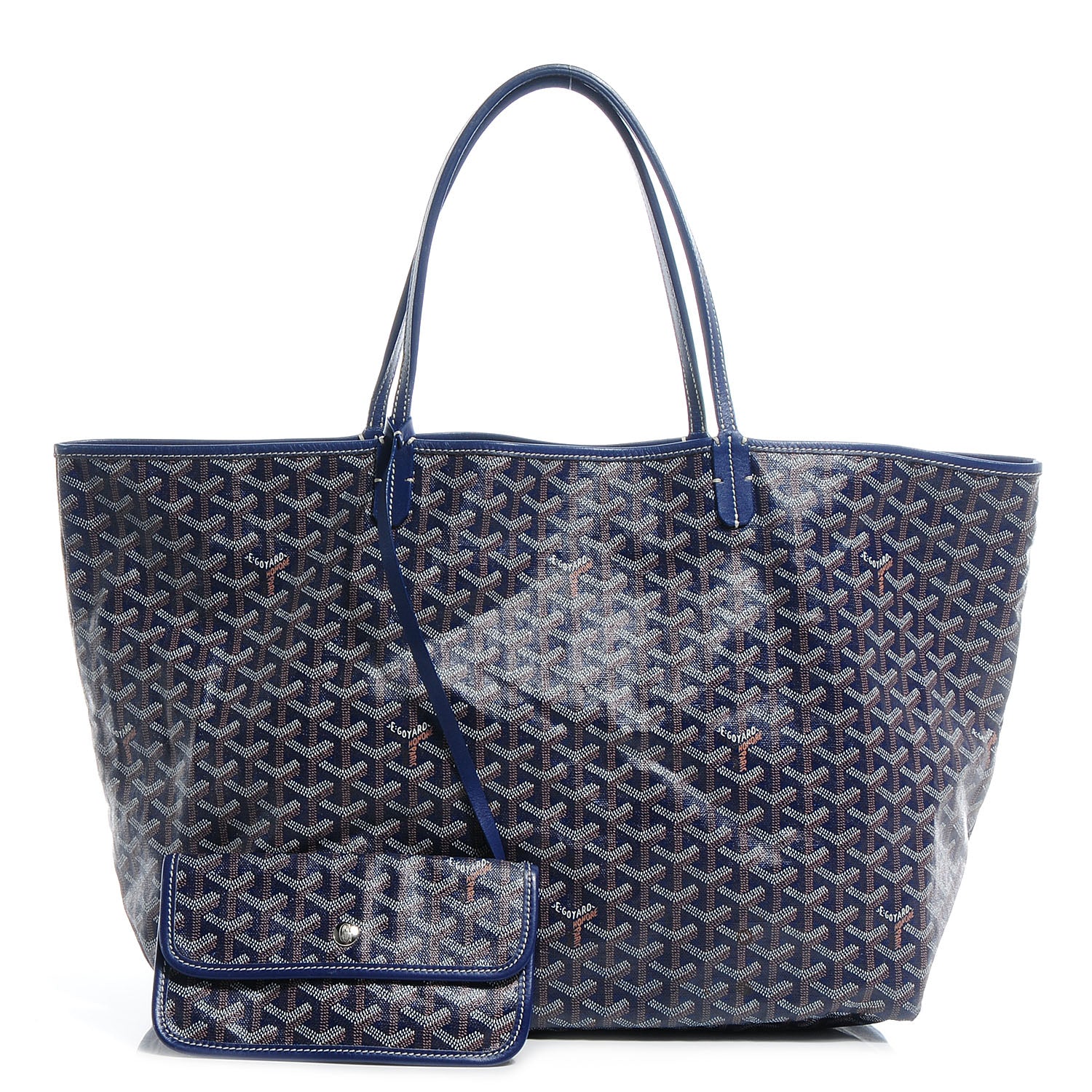 Goyard Goyardine Saint Louis GM Blue 1 of 7