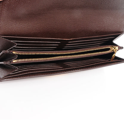 Louis Vuitton Damier Ebene Sistina Wallet 7 of 9