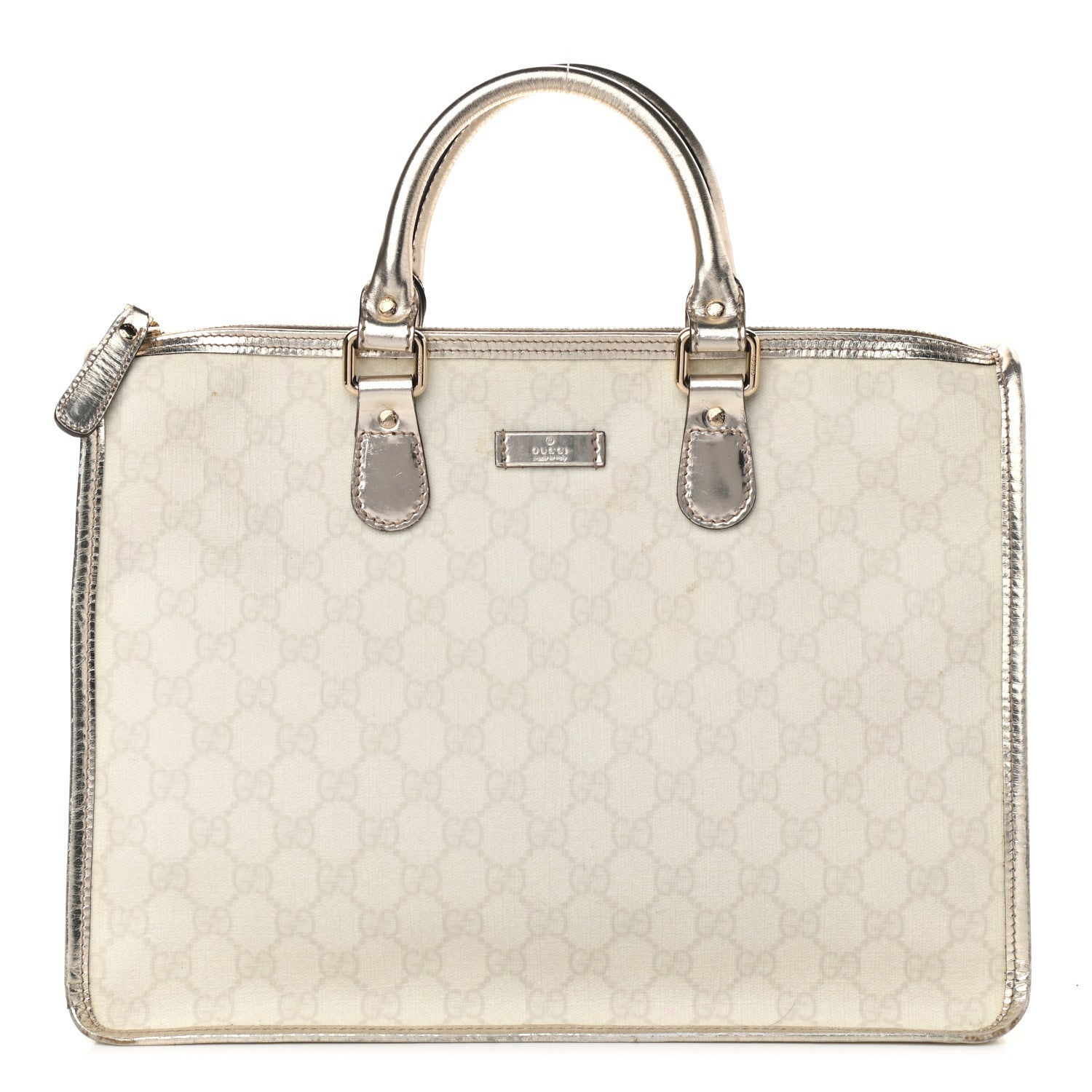Gucci GG Plus Monogram Medium Joy Tote Bag White 1 of 18