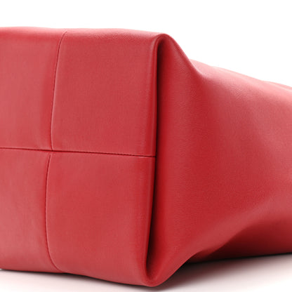 Valentino Garavani Nappa Small Roman Stud Hobo Rosso Valentino 9 of 9