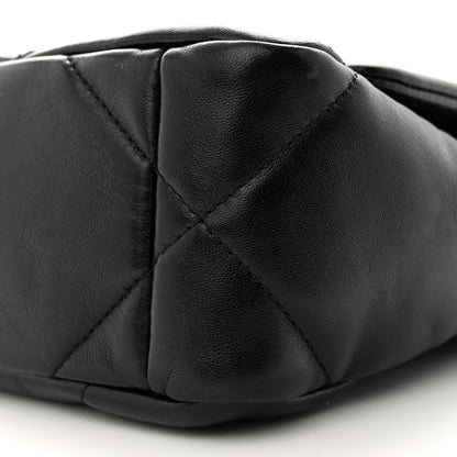 Chanel Lambskin Quilted Medium Chanel 19 Flap So Black 10 of 11