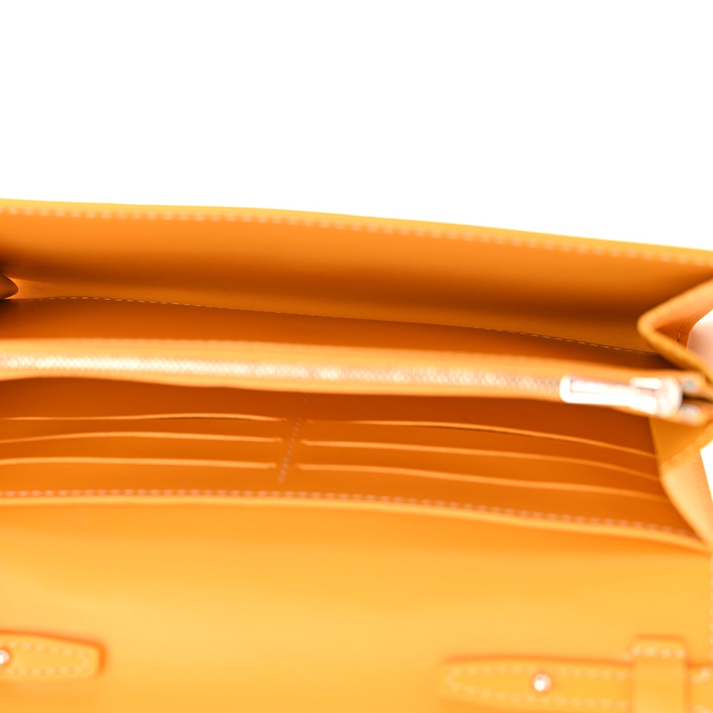 Goyardine Varenne Continental Wallet Yellow