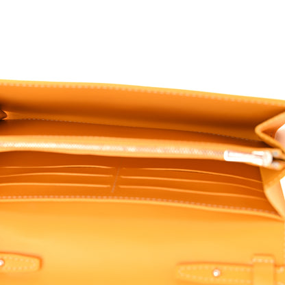 Goyard Goyardine Varenne Continental Wallet Yellow 5 of 10