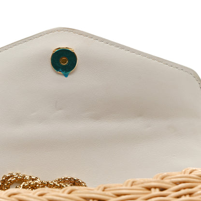 Prada Midollino City Calfskin Mini Bag Naturale White 11 of 11