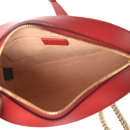 Gucci GG Supreme Monogram Blooms Mini Chain Shoulder Bag Beige Blue Navy Hibiscus Red 7 of 9