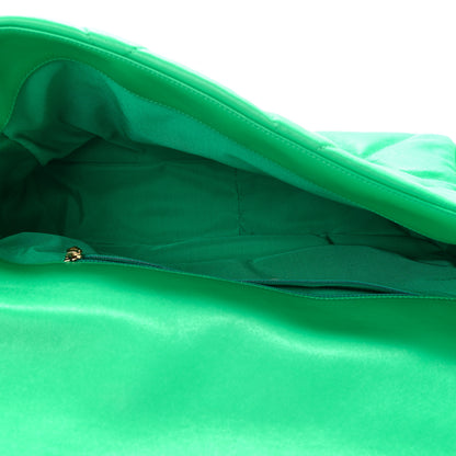 Chanel Lambskin Quilted Maxi Chanel 19 Flap Green 4 of 12