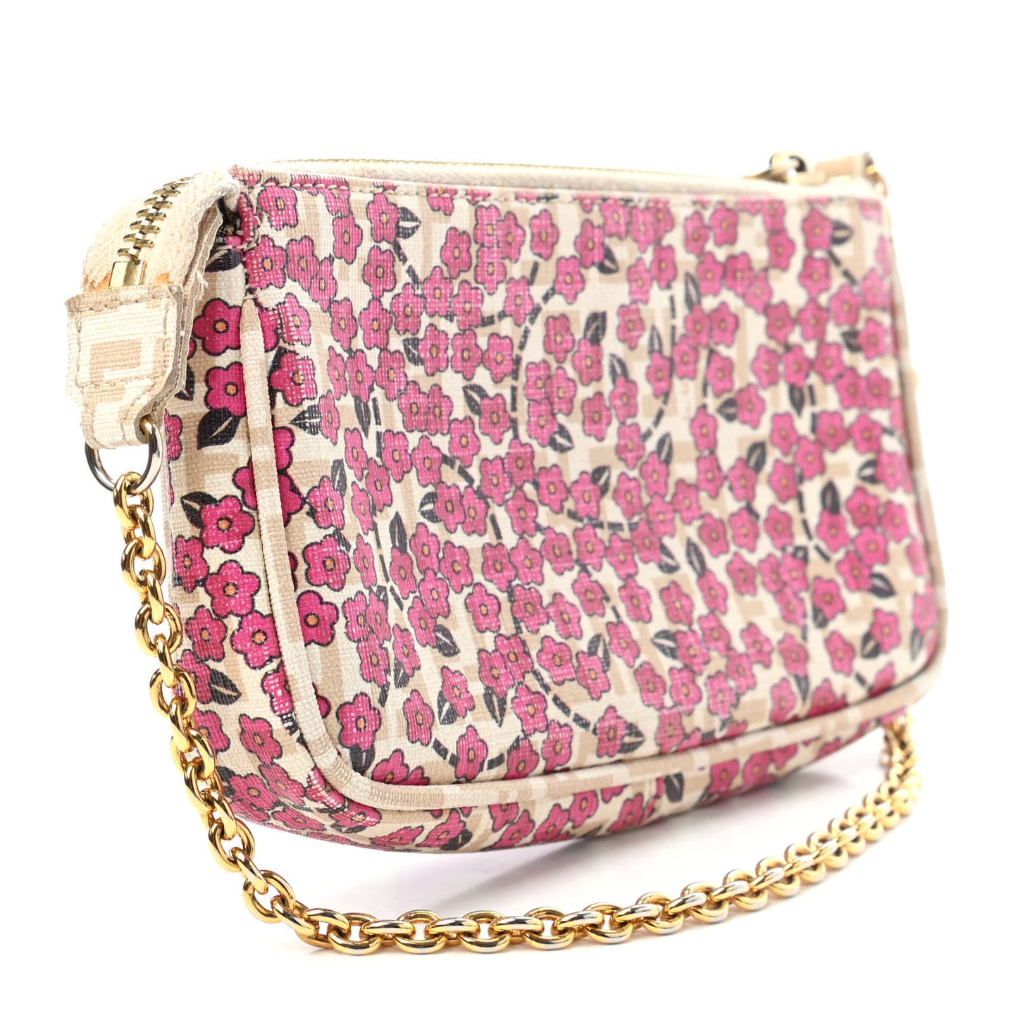 Spalmati Zucca Cherry Blossom Pochette Pink Multicolor