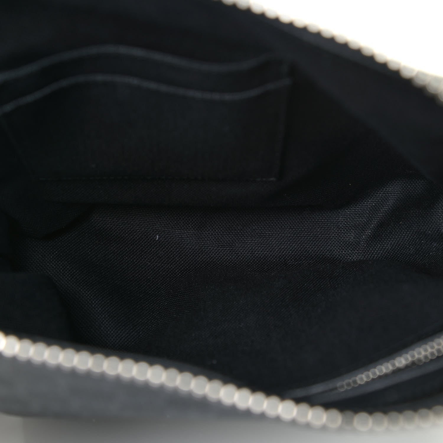 Gucci GG Supreme Monogram Appia Calfskin Web Flat Messenger Bag Black Grey 6 of 12
