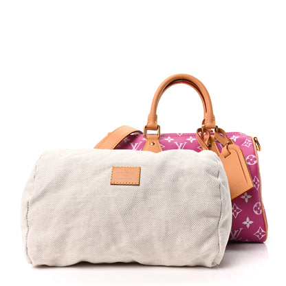 Louis Vuitton Calfskin Monogram Speedy P9 Bandouliere 25 Agate 6 of 21