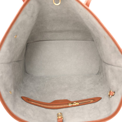 Louis Vuitton Metallic Monogram LV Garden Neverfull MM Silver 6 of 10