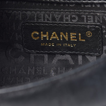 Chanel Lambskin Quilted Mini Chocolate Bar Camellia Flap Black 8 of 23