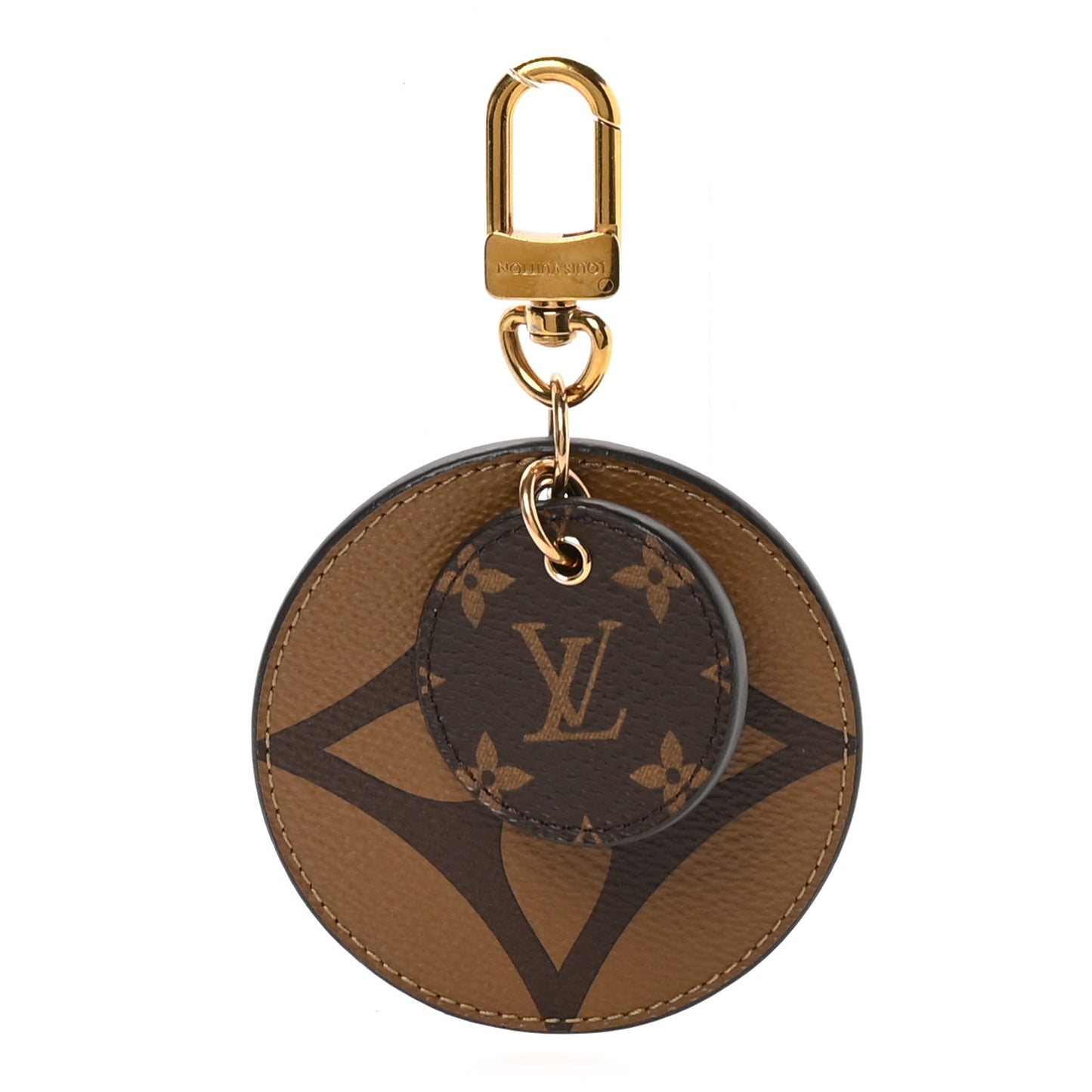Monogram Reverse Key Holder Bag Charm