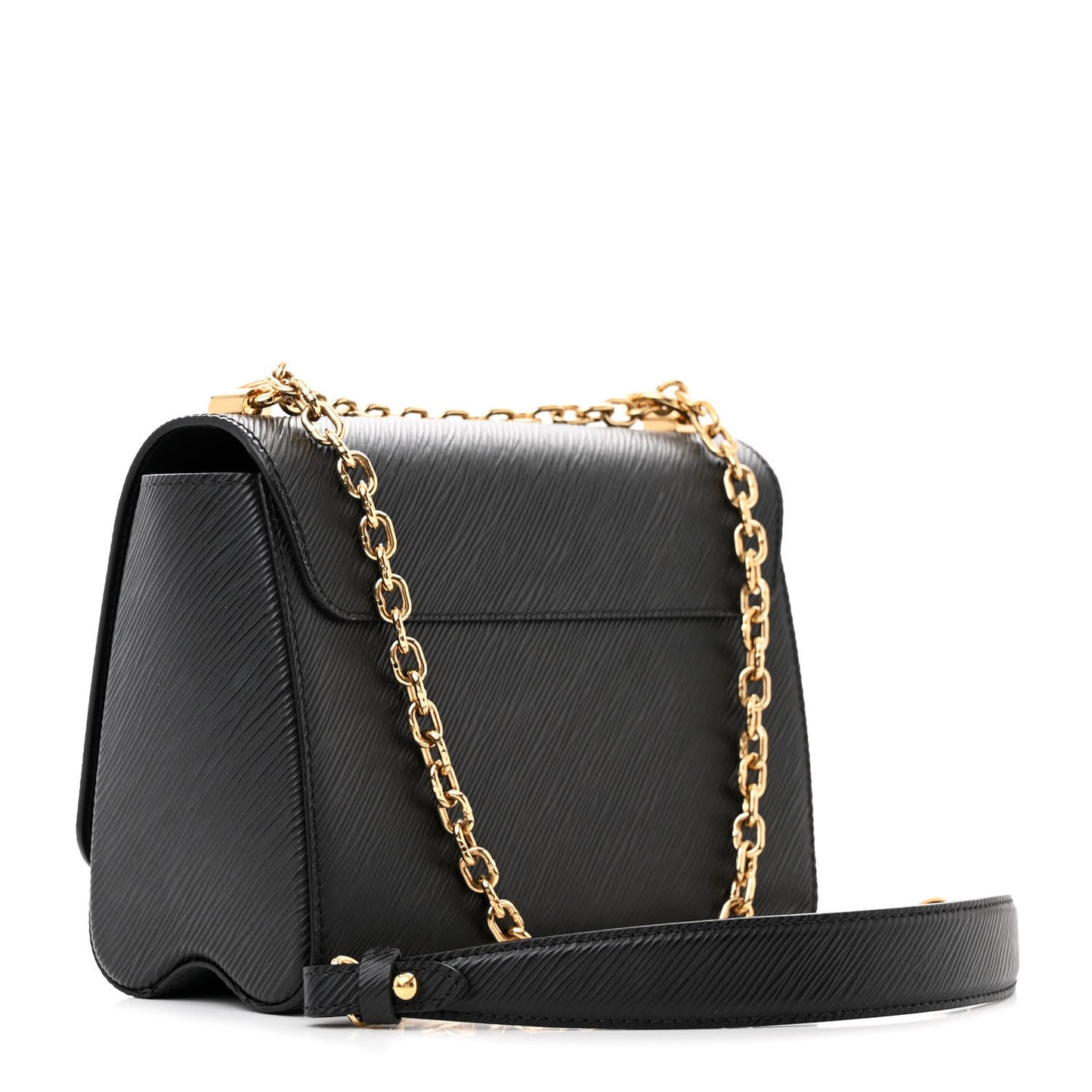 Epi Twist Shoulder Bag MM Black