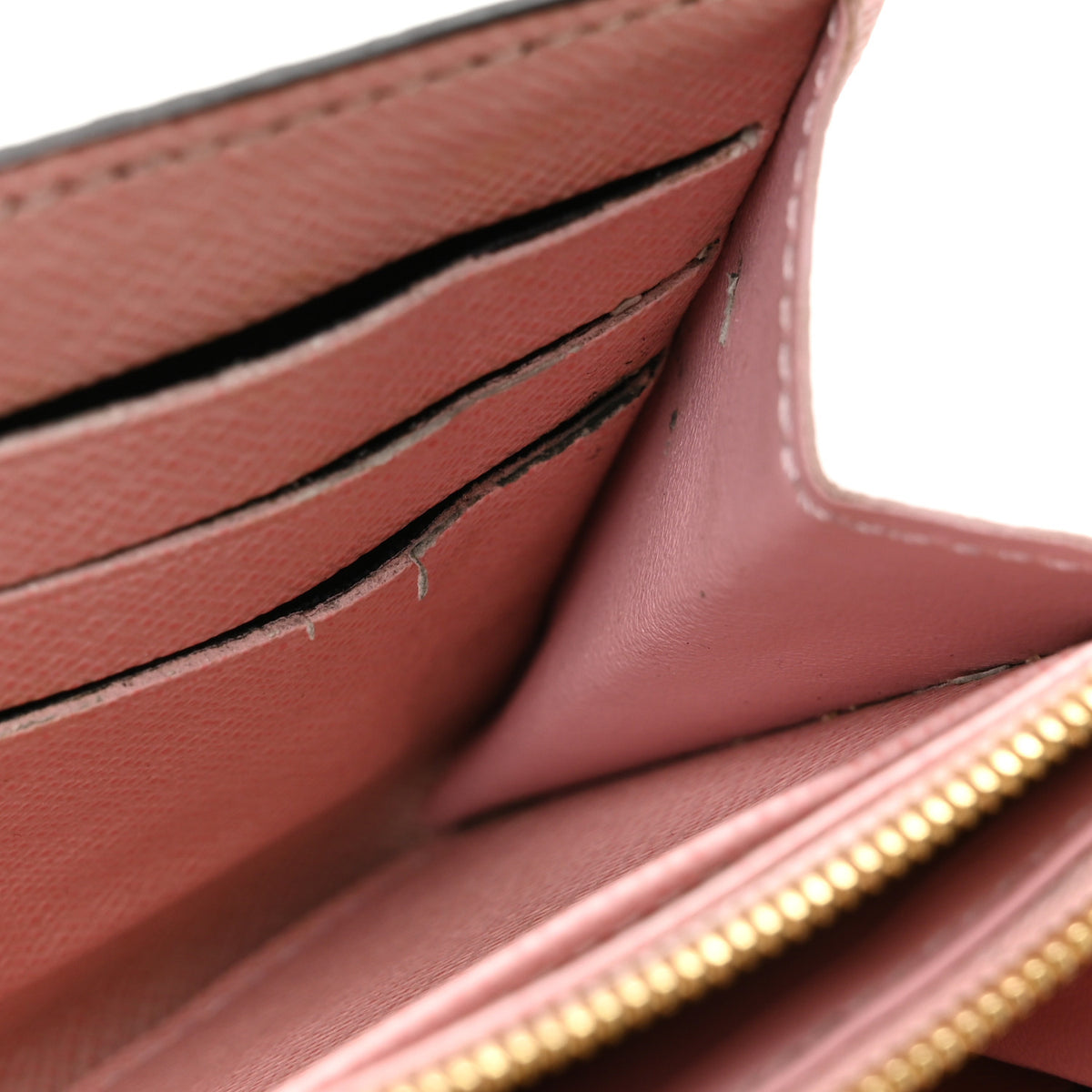 Monogram Sarah Wallet NM Rose Ballerine