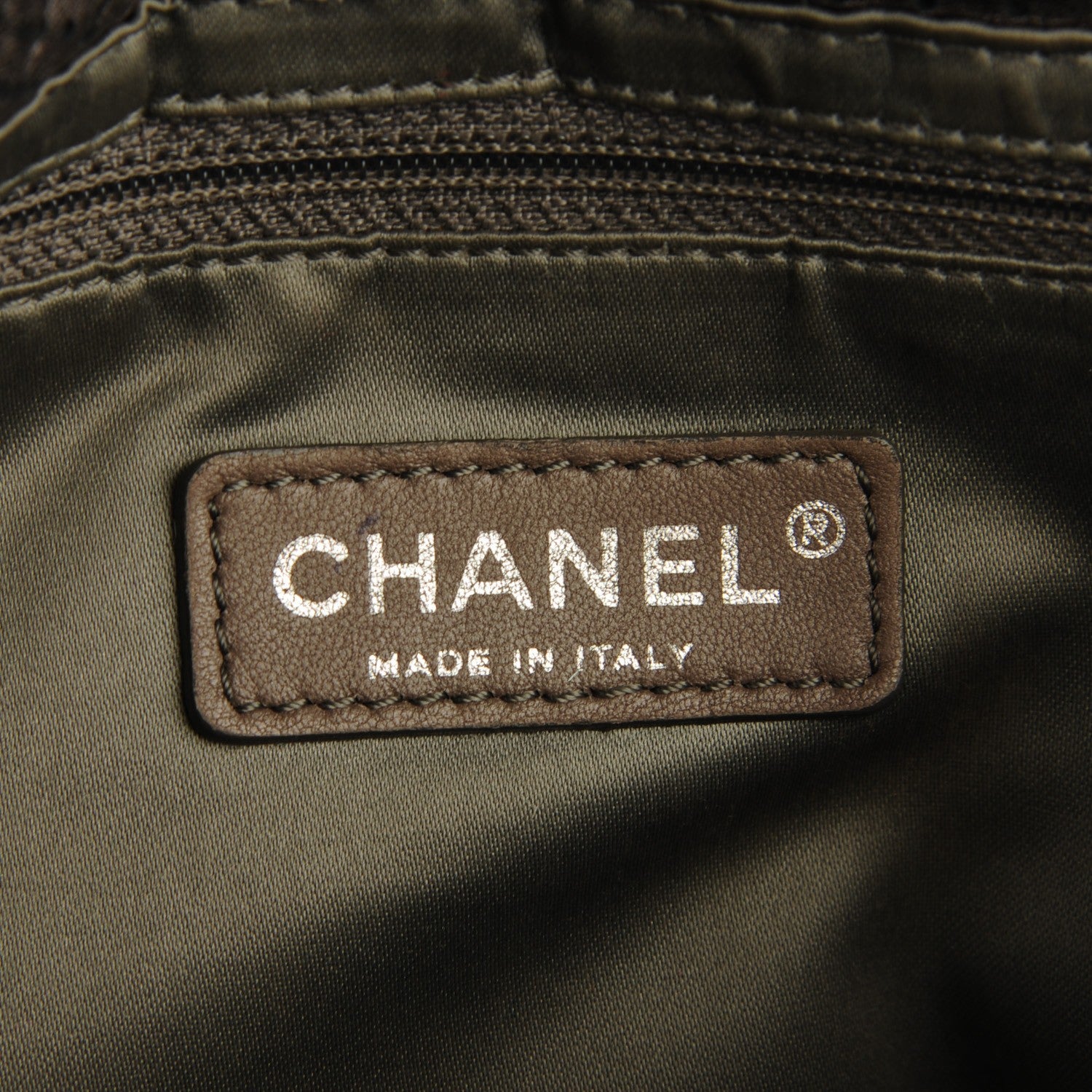 Chanel Metallic Crackled Calfskin Perforated Large Drill Flap Silver 5 of 7