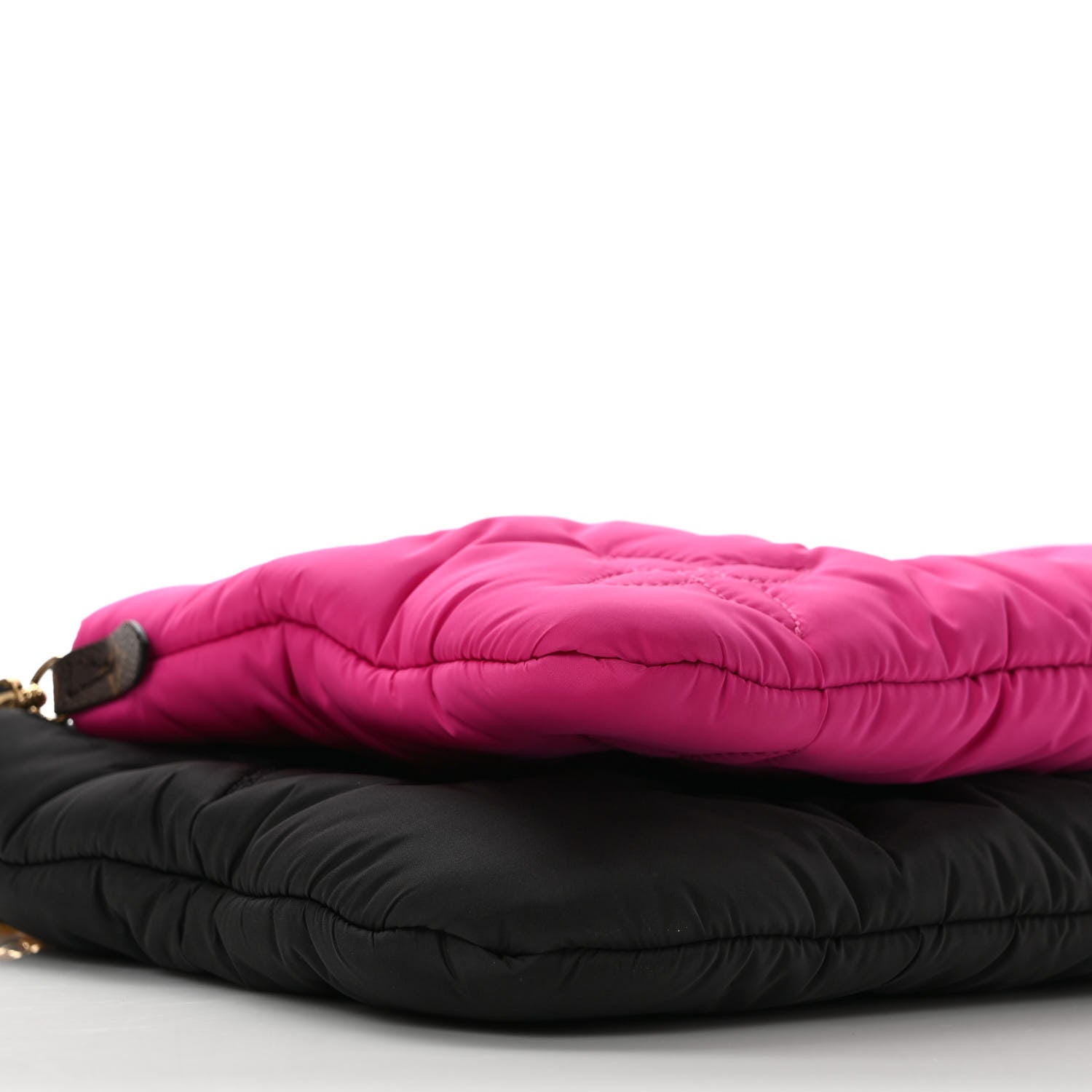 Louis Vuitton Econyl Monogram Pillow Maxi Multi Pochette Accessories Black Fuchsia 7 of 9
