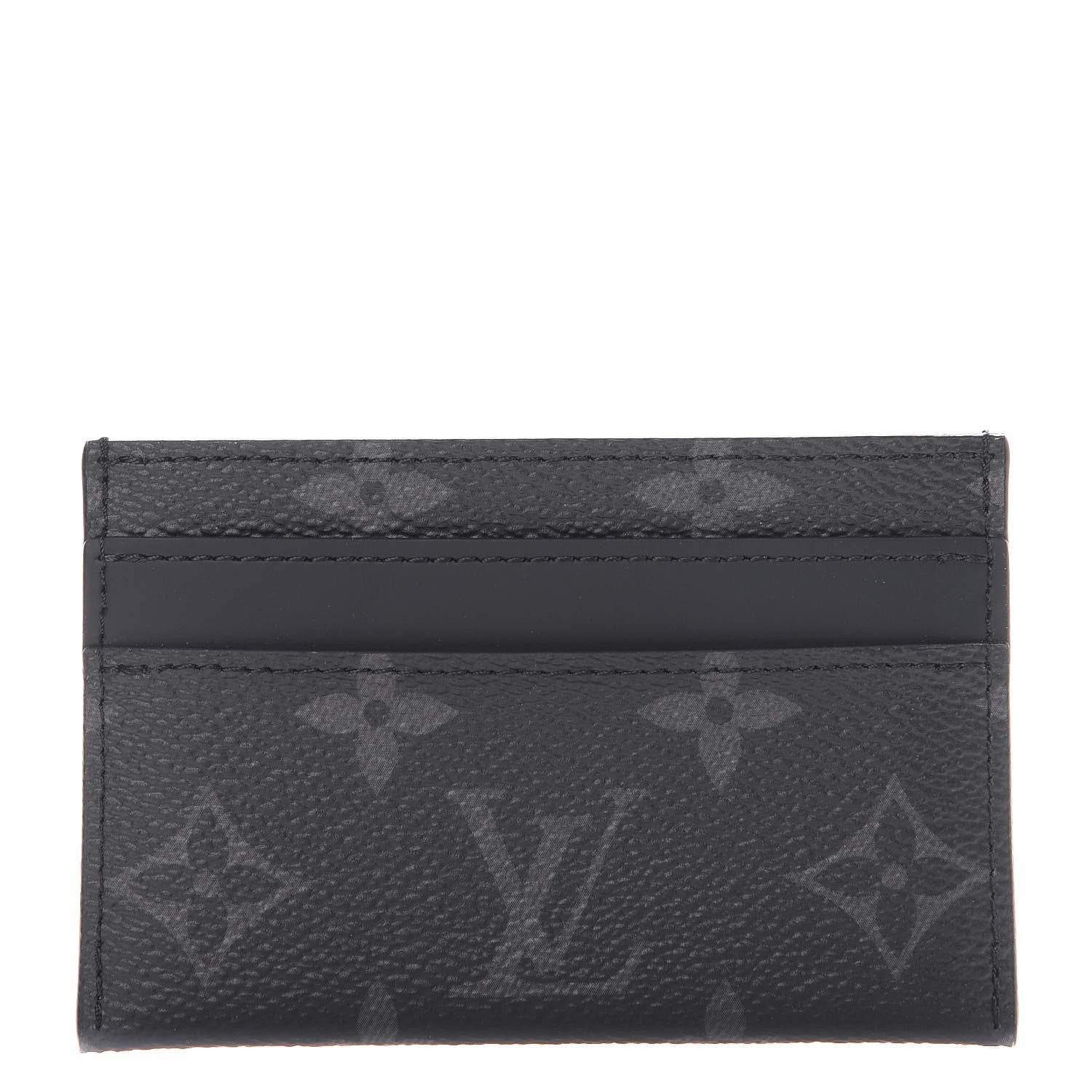 Louis Vuitton Monogram Eclipse Porte-Cartes Double Card Holder 1 of 7
