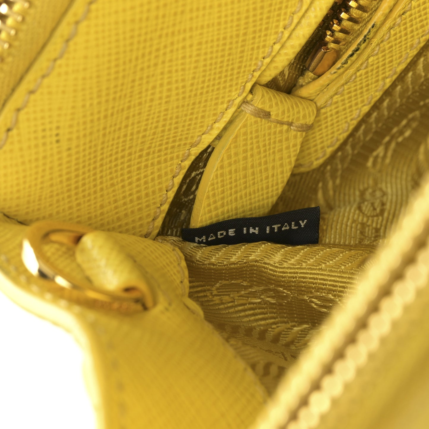 Saffiano Small Galleria Double Zip Tote Soleil