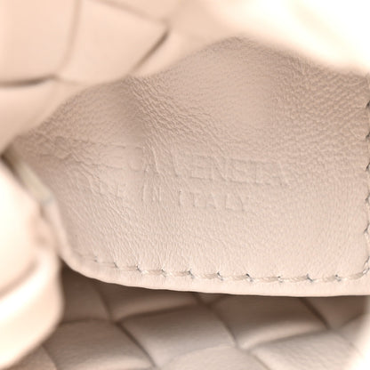 Bottega Veneta Nappa Intrecciato Crisscross Clutch Sherbert Chalk 6 of 6