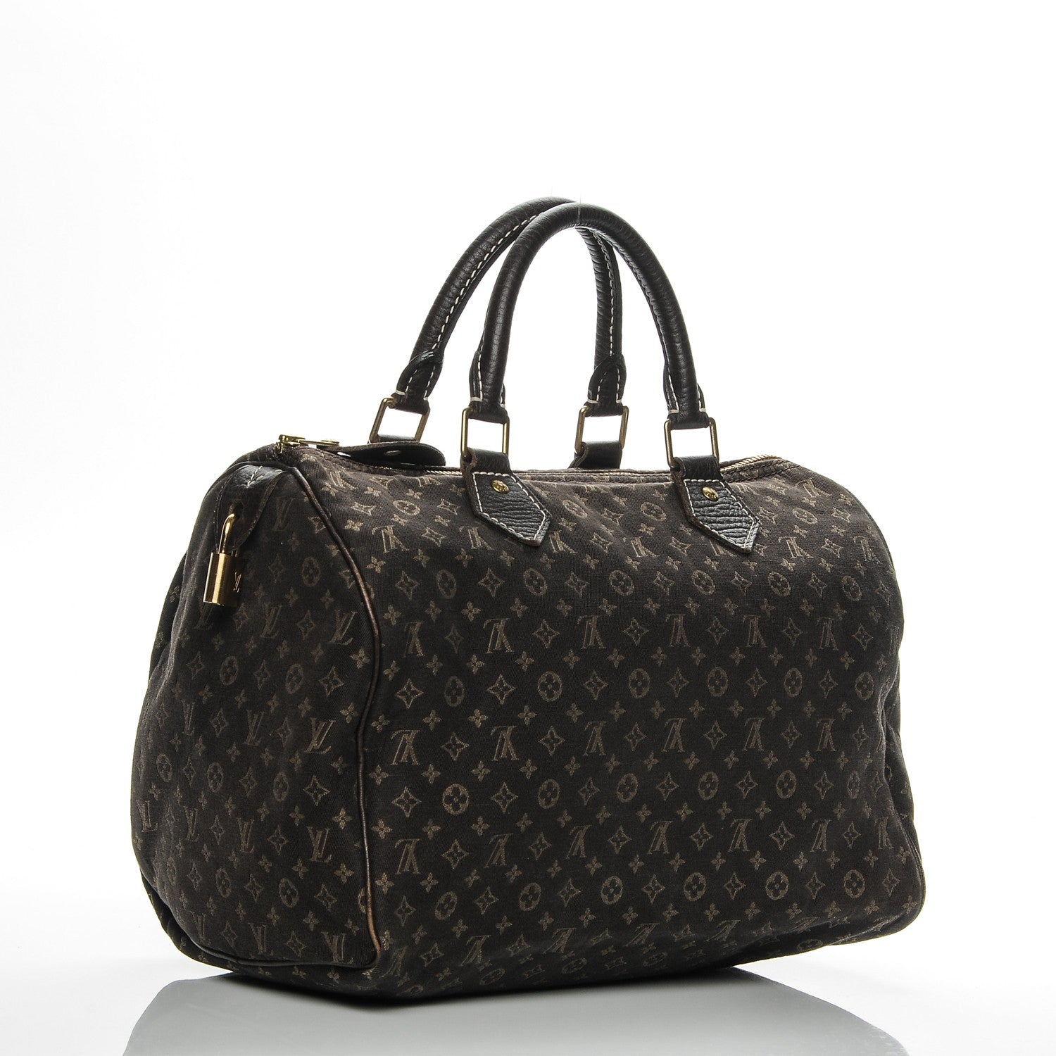 Louis Vuitton Mini Lin Speedy 30 Ebene 3 of 9