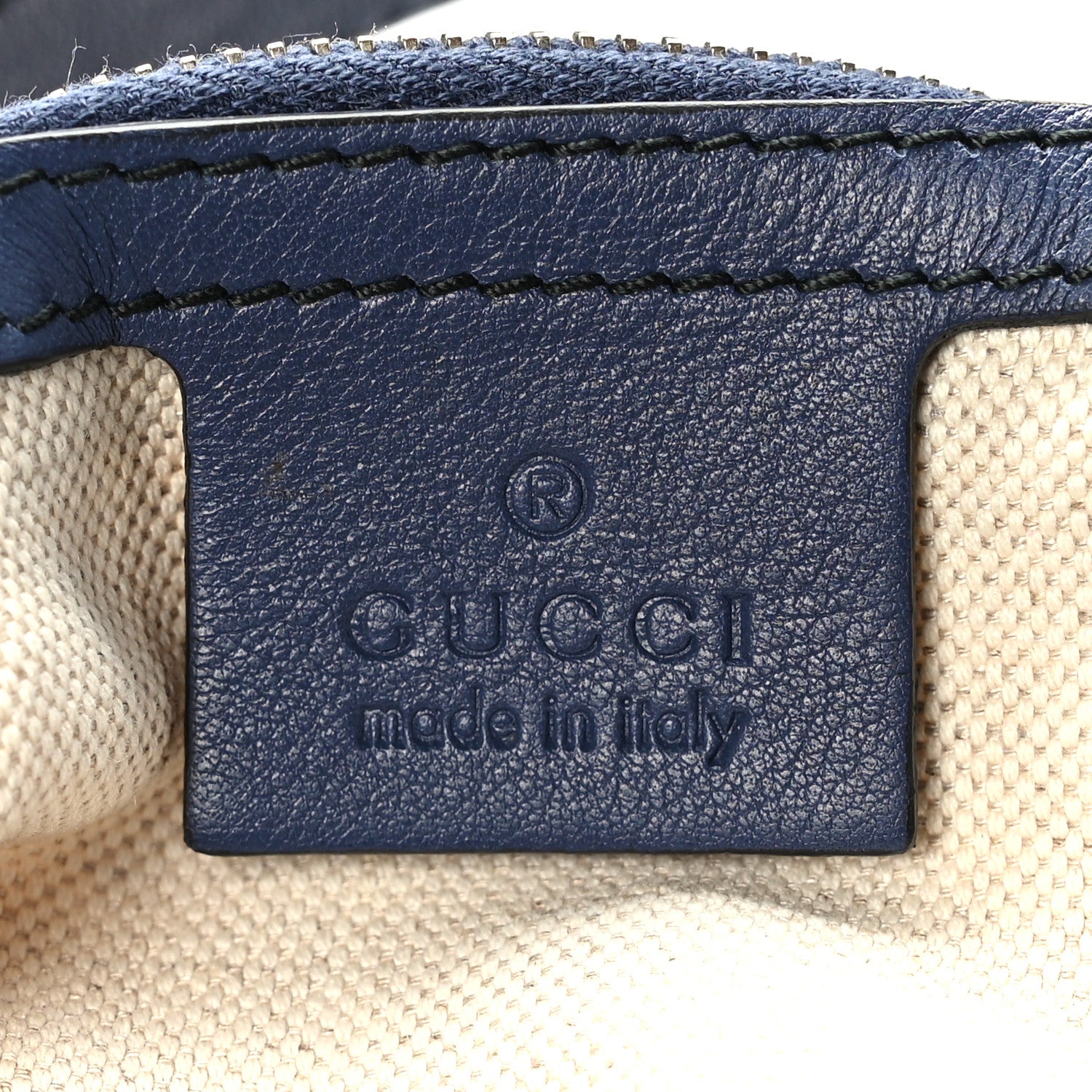 Gucci Guccissima Medium Emily Hobo Blue 5 of 9