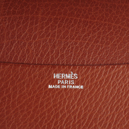 Hermes Veau Rodeo Globe Trotter Agenda Cover PM with Refill Noisette 7 of 7