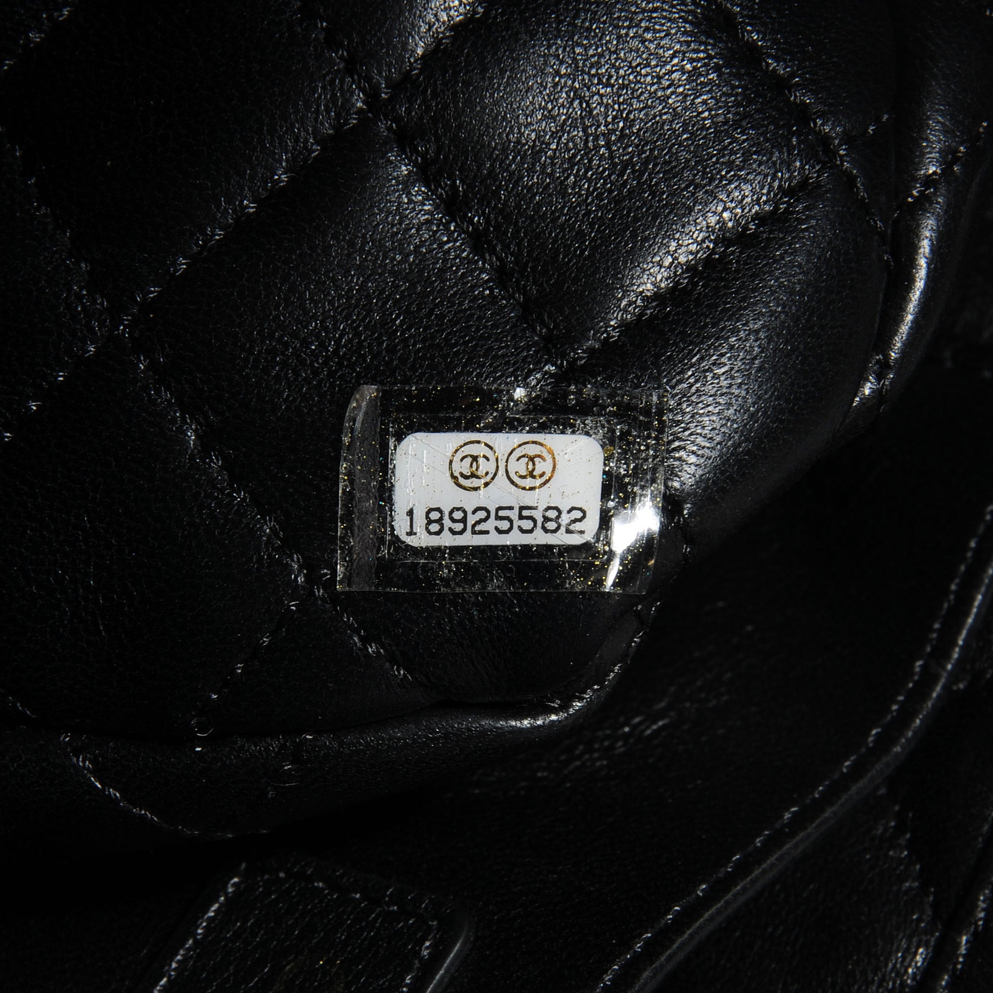 Chanel Woven Nylon Medium Flap Black 8 of 9