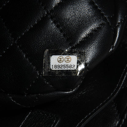 Chanel Woven Nylon Medium Flap Black 8 of 9