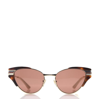 Gucci Cat Eye Web Sunglasses GG0522S Tortoise 2 of 7