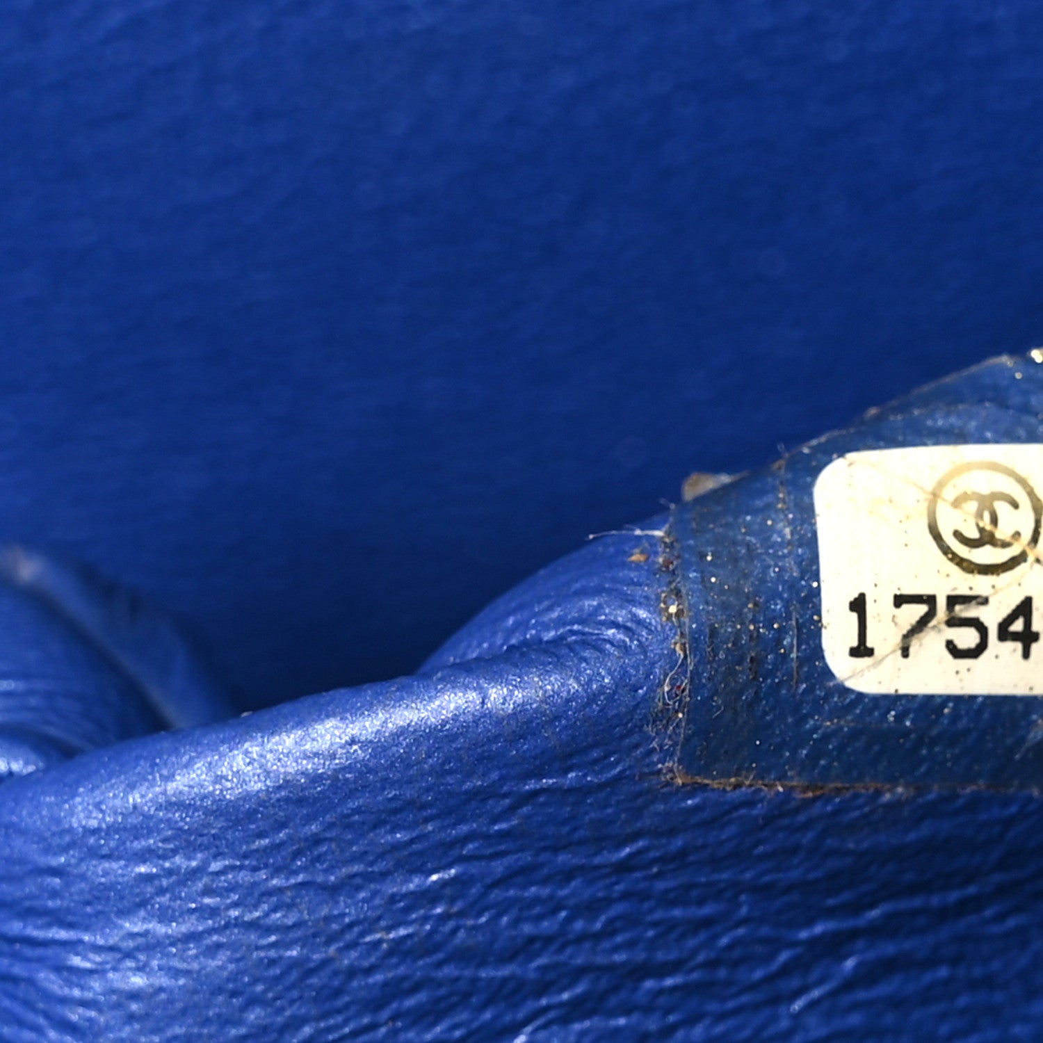 Chanel Patent Quilted Clutch with Chain Flap Blue 7 of 10