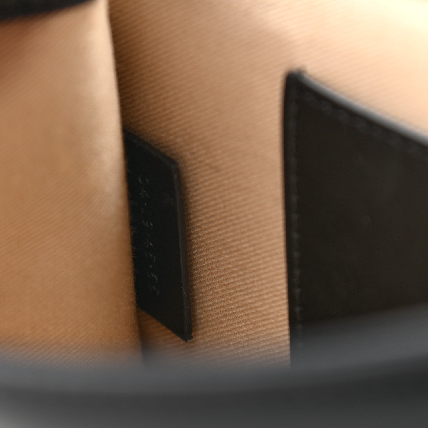 Chloe Calfskin Suede C Clutch With Chain Black 8 of 11