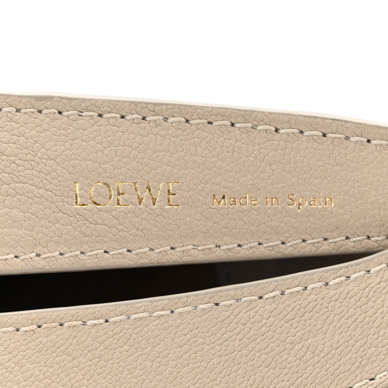 Loewe Satin Calfskin Jacquard Small Luna Bag Oat 6 of 12