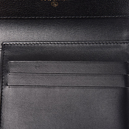 Chanel Caviar Quilted Compact Boy Wallet Black 9 of 11
