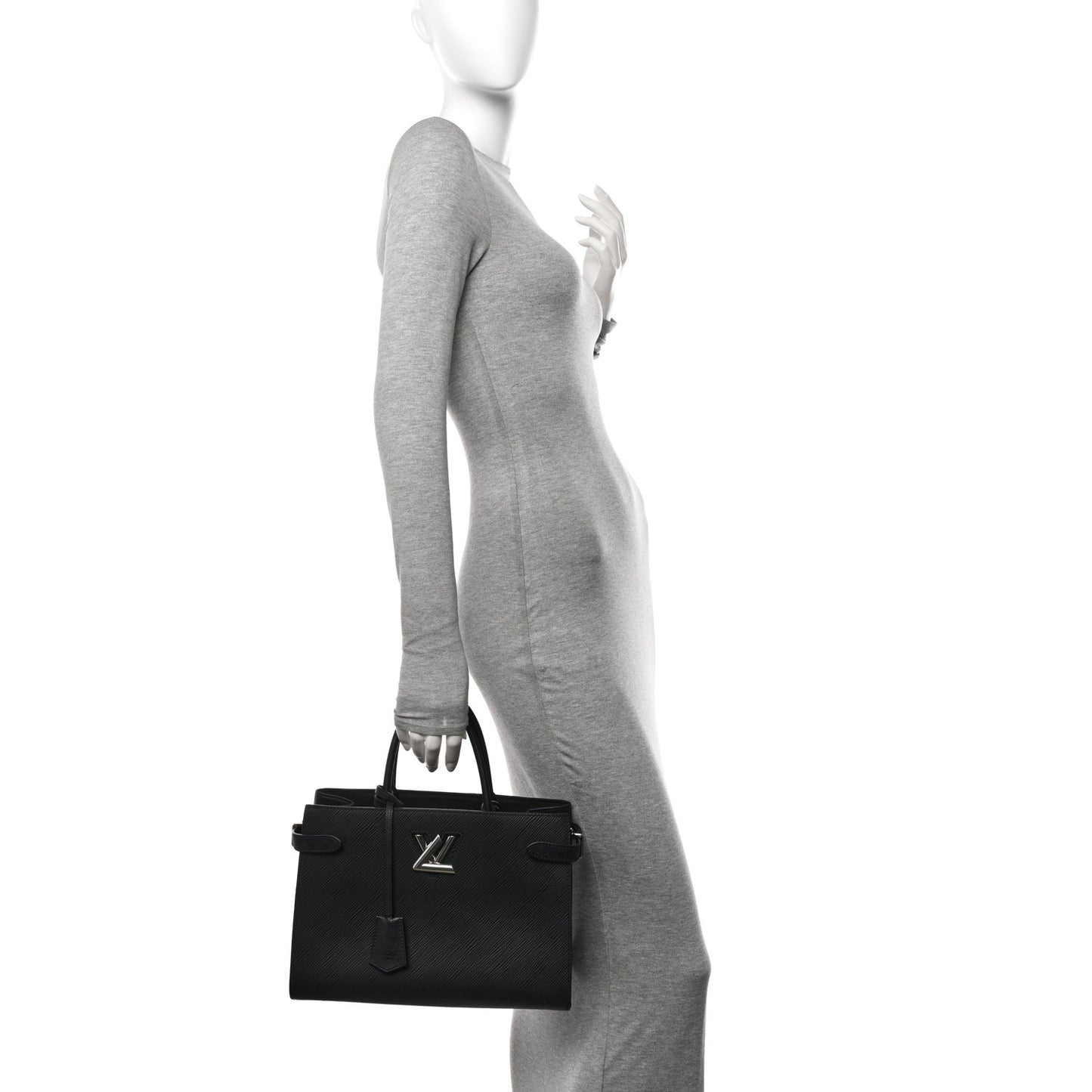 Epi Twist Tote Black
