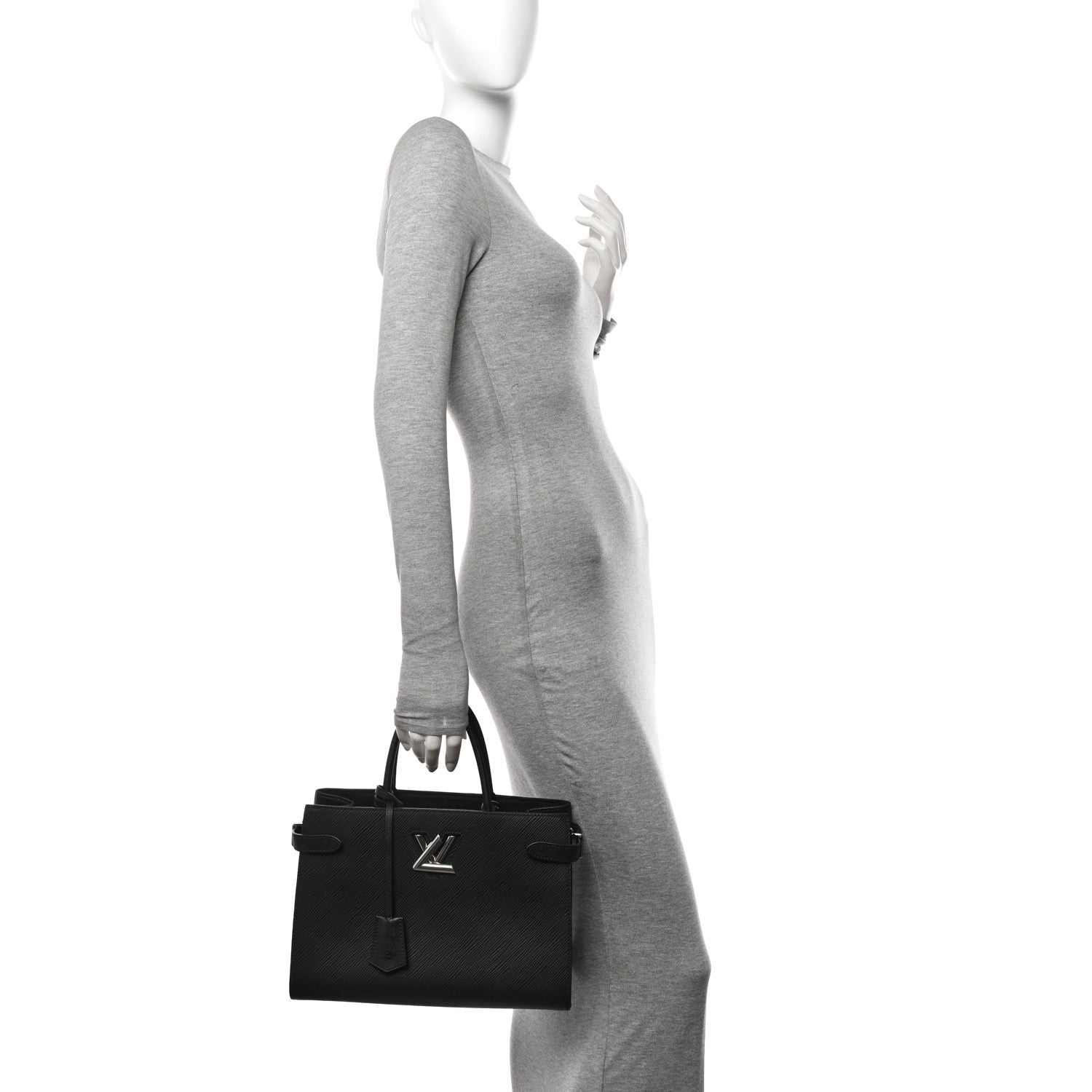 Louis Vuitton Epi Twist Tote Black 2 of 10