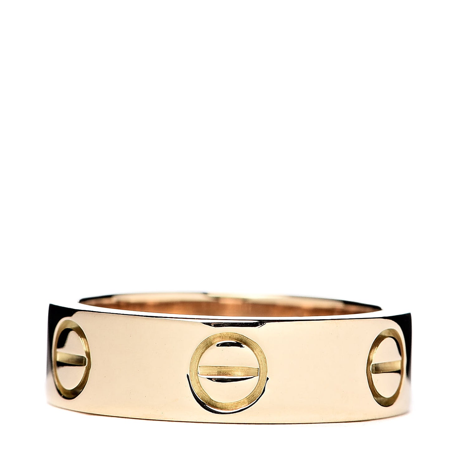 18K Yellow Gold 5.5mm LOVE Ring 51 5.75