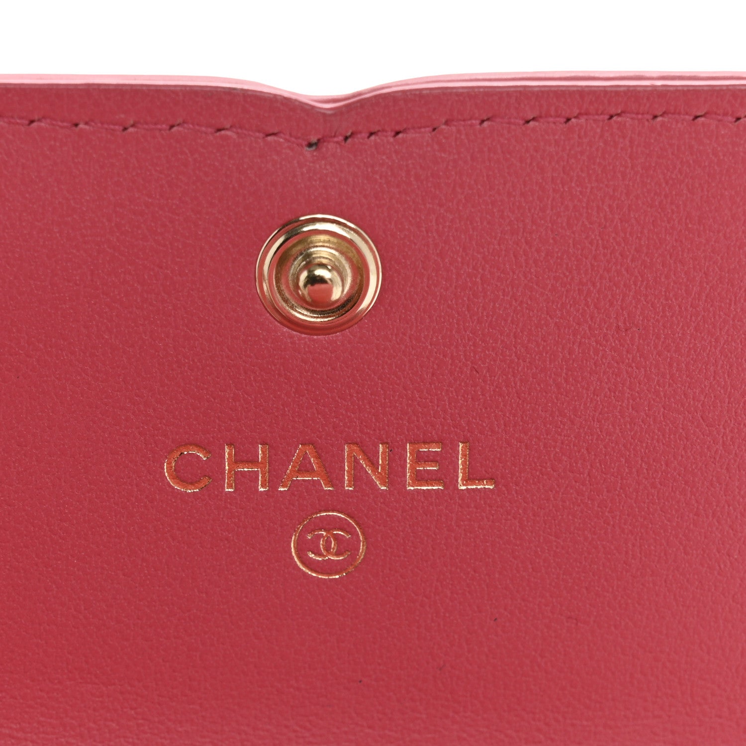 Chanel Caviar Quilted Medium Filigree Flap Wallet Pink 6 of 10