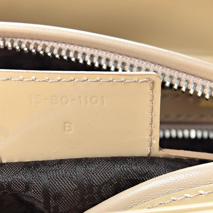 Christian Dior Patent Cannage Medium Lady Dior Beige 7 of 10