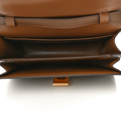Celine Box Calfskin Teen Classic Box Flap Bag Camel 5 of 13