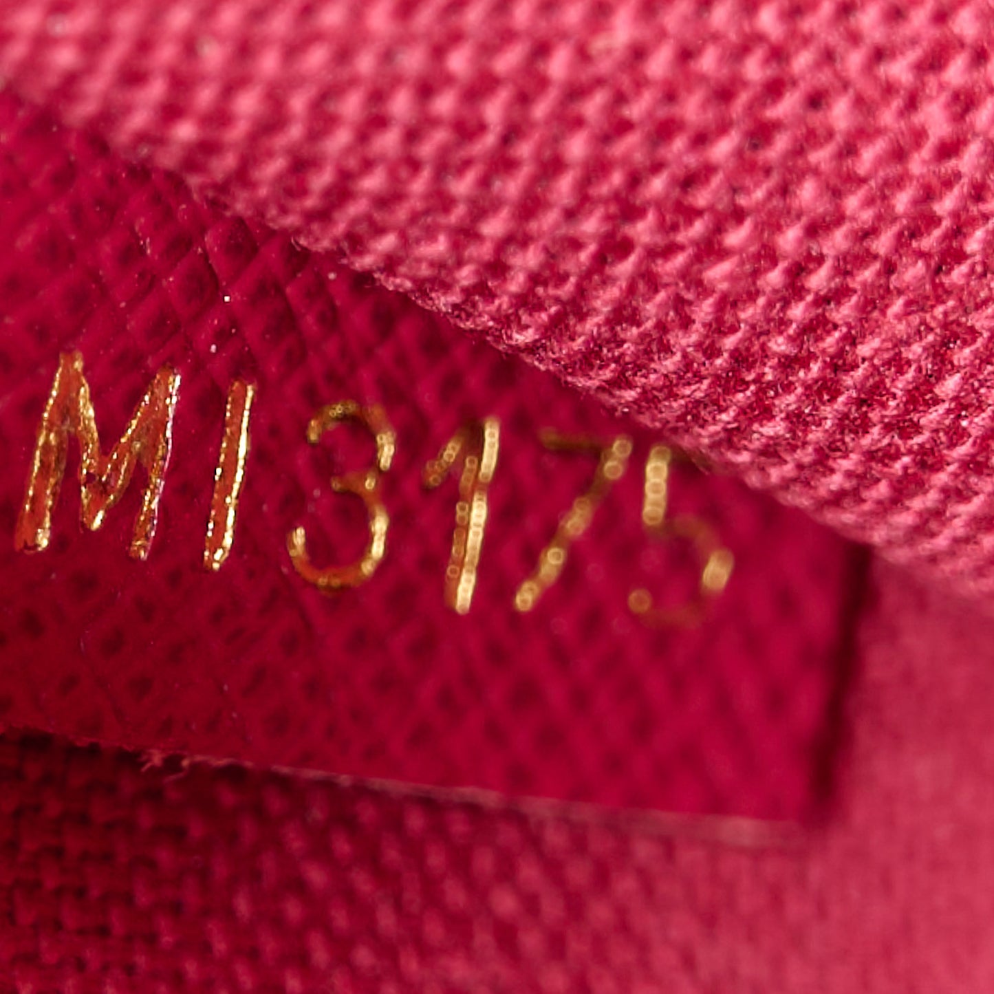 Monogram Pochette Felicie Chain Wallet Fuchsia