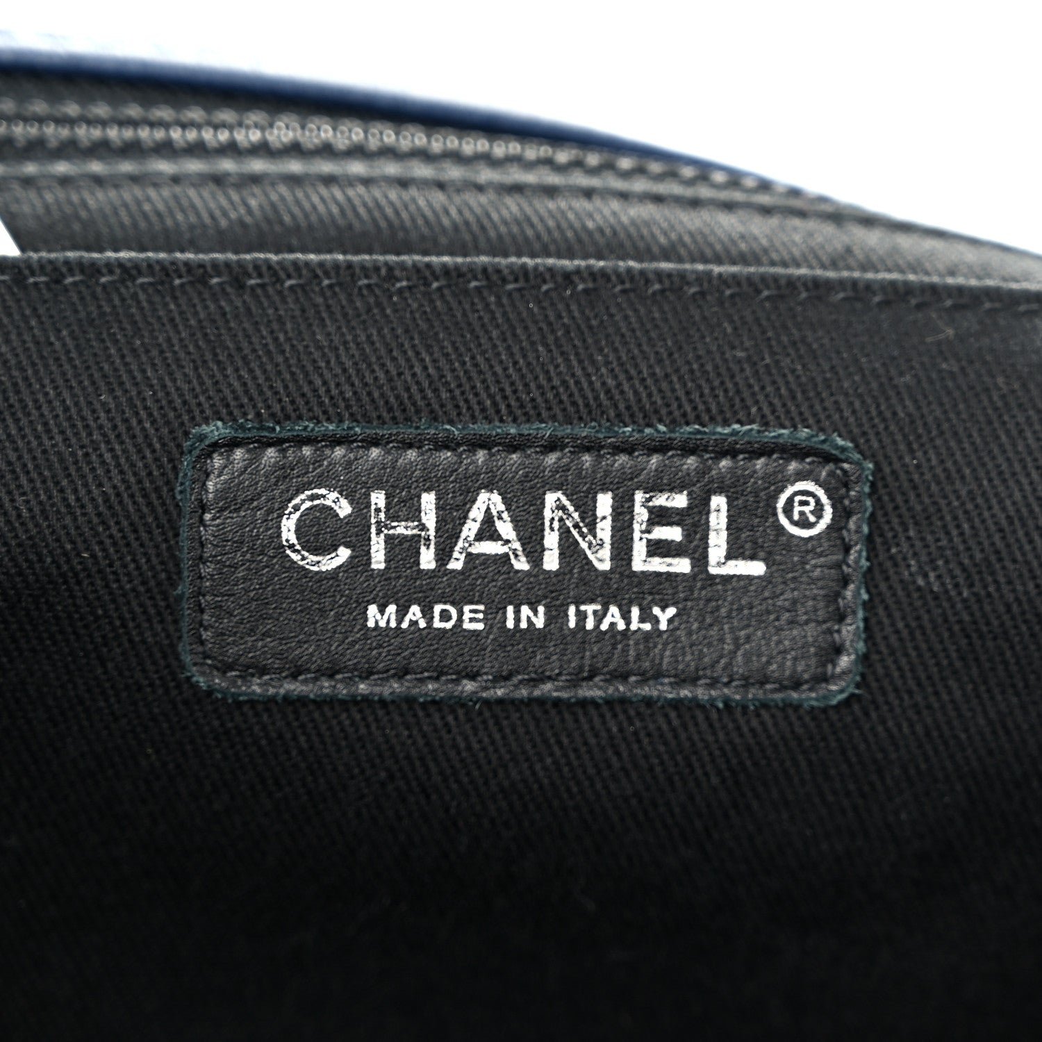 Chanel Calfskin Large Darjeeling Flap Blue 6 of 11