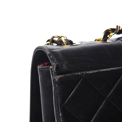 Chanel Lambskin Quilted XL Jumbo Single Flap Black 17 of 28