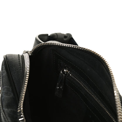 Gucci Soft GG Supreme Monogram Web Belt Bag Black Grey 26 of 35