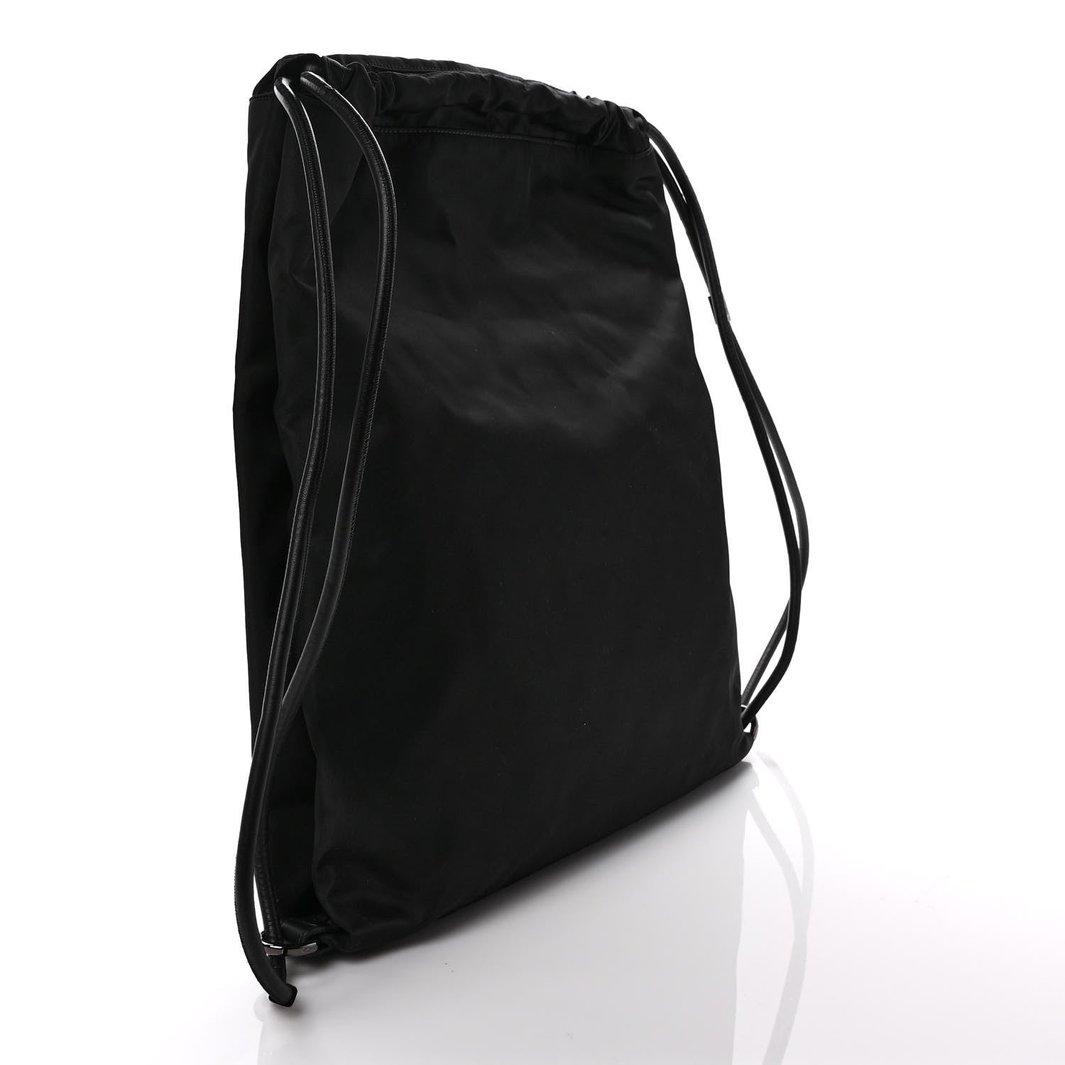 Christian Louboutin Canvas Drawstring Backpack Black 3 of 9