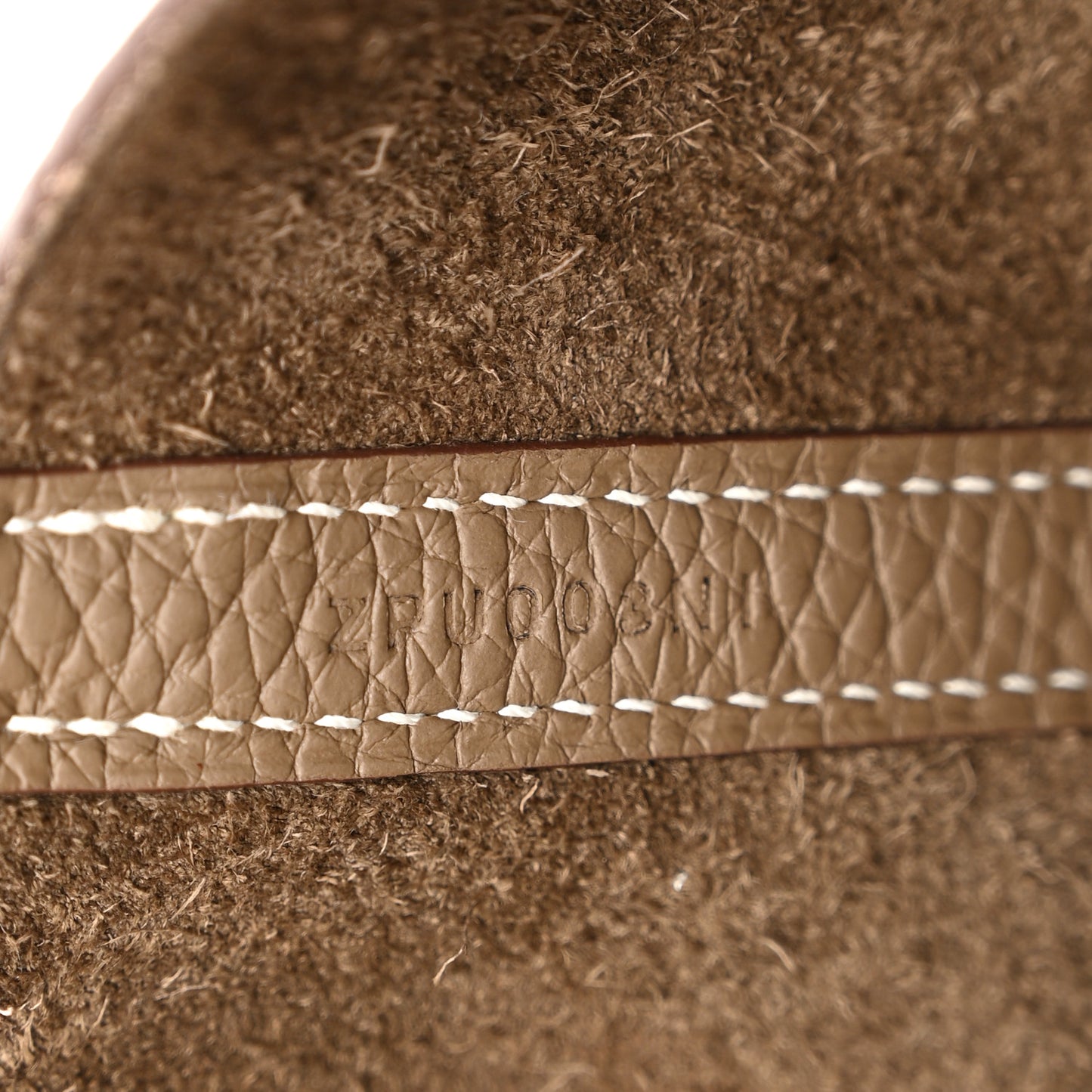 Taurillon Clemence Picotin Lock 22 MM Etoupe