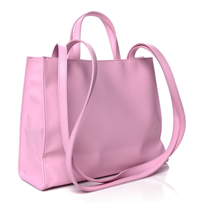 Telfar Vegan Leather Medium Shopping Bag Bubblegum 2 of 9